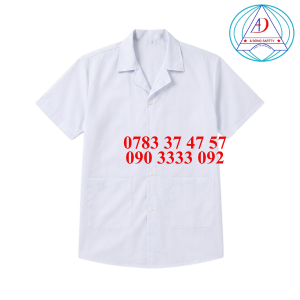 ao-blouse-tay-ngan-mau-trang