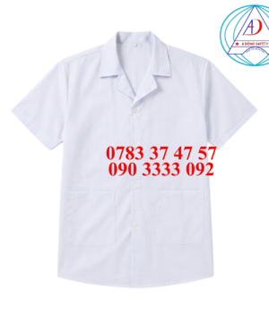 ao-blouse-tay-ngan-mau-trang
