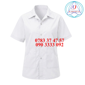ao-blouse-tay-ngan-mau-trang