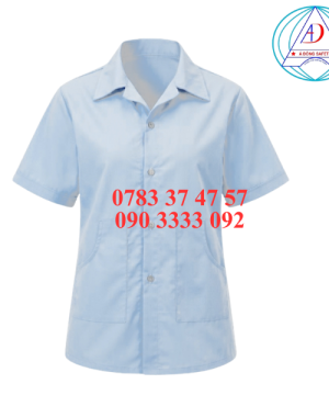 ao-blouse-tay-ngan-mau-trang